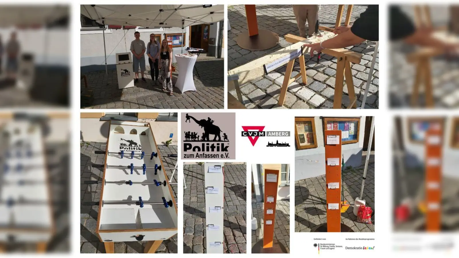 WahlFun vom Verein „Politik zum Anfassen e.V.” aus Hannover (Bild: Christian Glaßer )