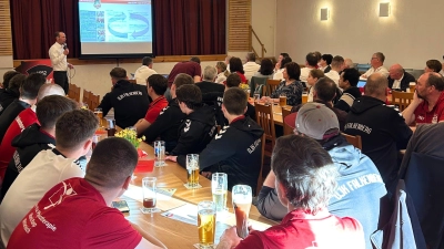 Jahreshauptversammlung der DJK Falkenberg. (Bild: Sebastian Schön  )