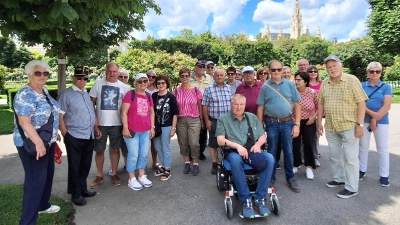 Teilnehmer der Fahrt in Wien (Bild: Guldner Elisabeth)