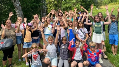 Einen schönen Tag verbrachten die Ministrantinnen und Ministranten der Pfarrei Ebnath im Freibad Selingau. (Bild: Josef Söllner)