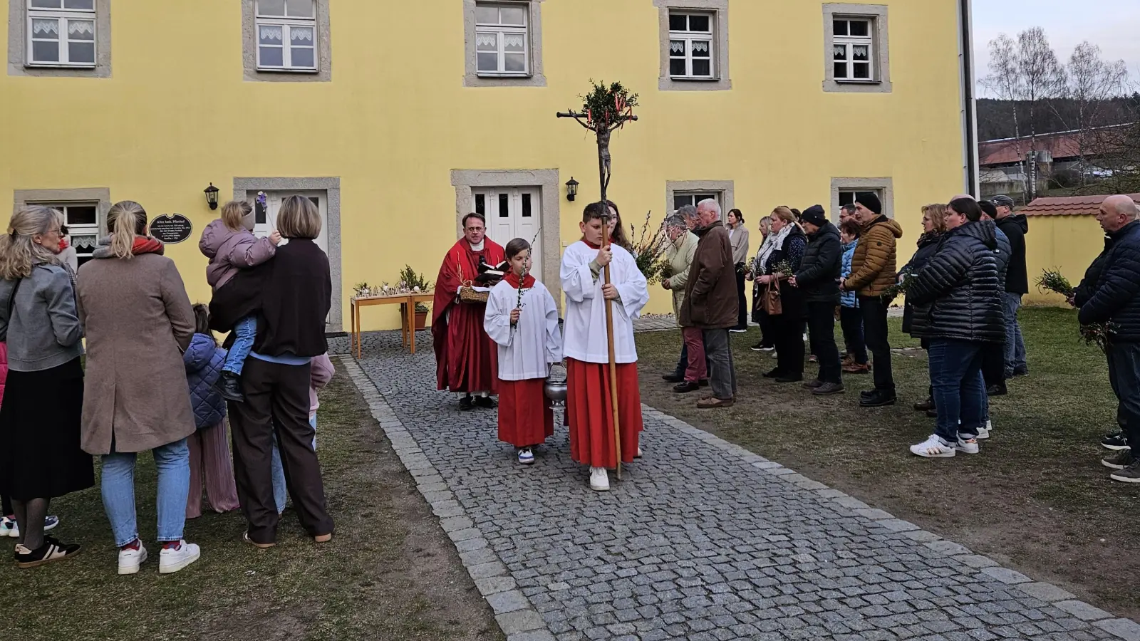 Feierliche Palmprozession. (Bild: Gabriele Buchbinder)