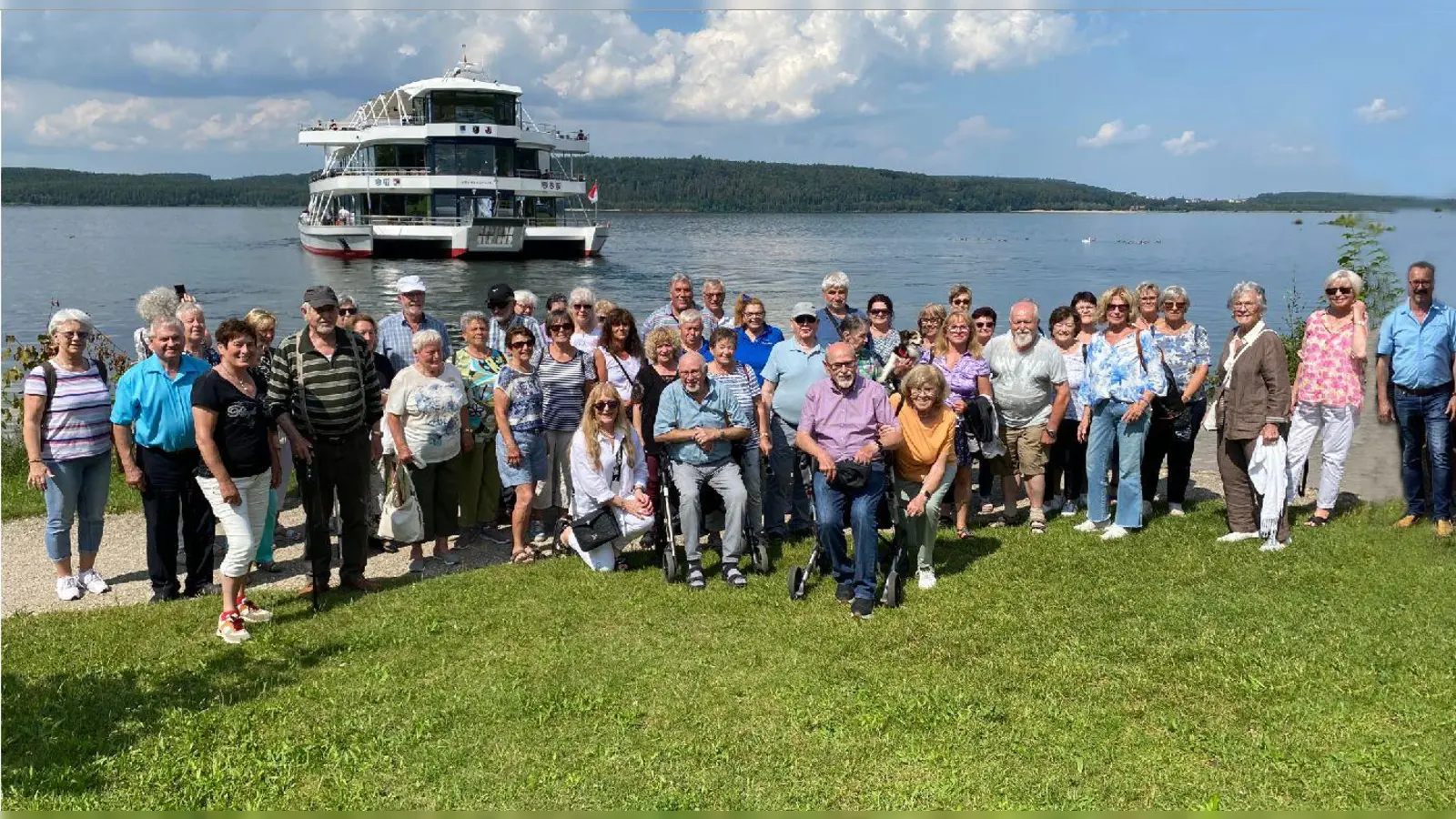 VdK Schwandorf unternahm einen Tagesausflug zum Brombachsee (Bild: Herbert Suttner)