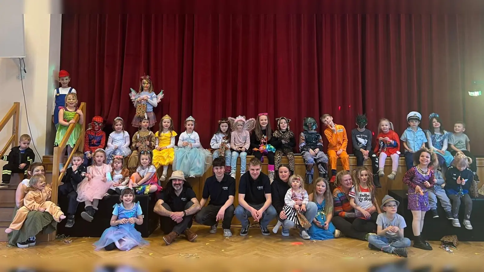 Kinderfasching beim Fichtelgebirgsverein Brand. (Bild: Stefan Jungnickl)