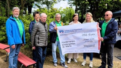 Vorstandschaft der Siedlergemeinschaft  (Bild: Hermann Legat)