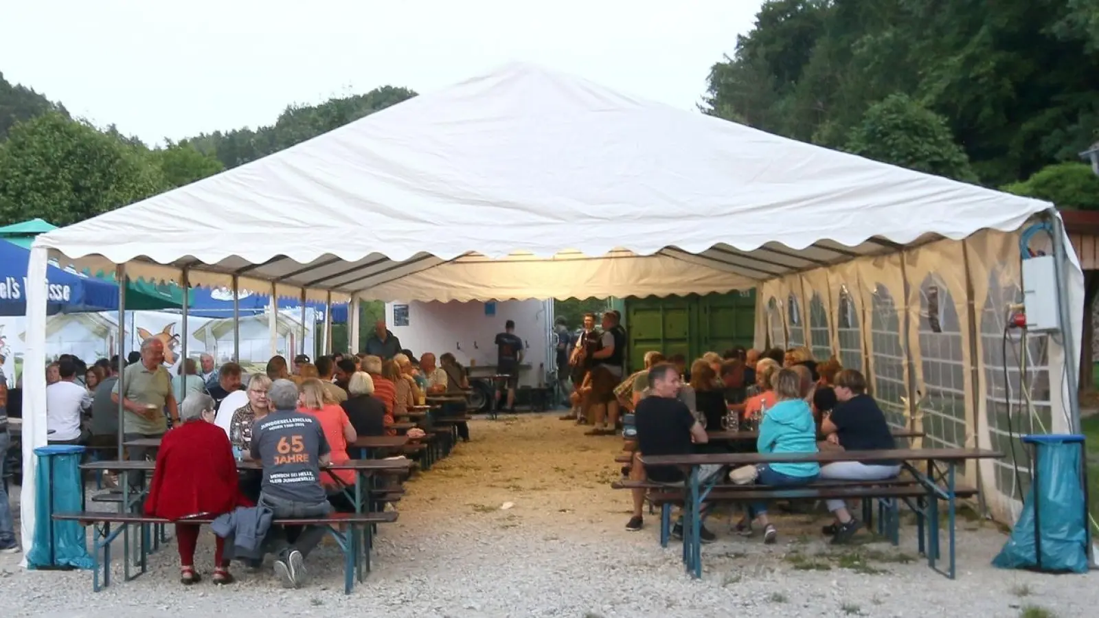 Festzelt des JGC Högen. (Bild: Rausch René)