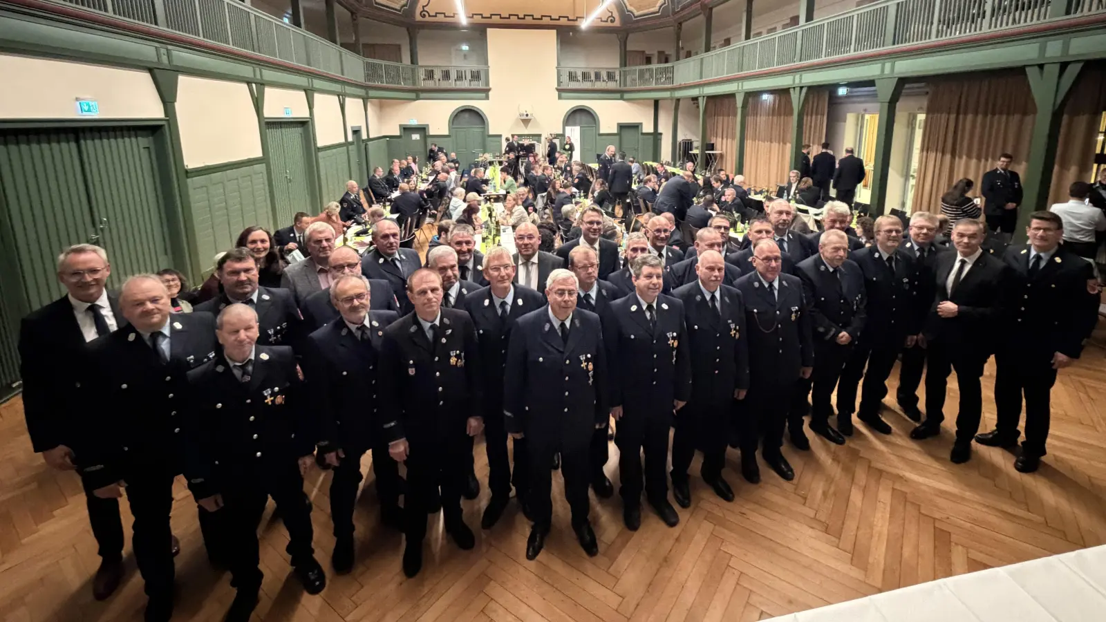 Feuerwehr-Ehrung im Landkreis Wunsiedel. (Bild: Daniela Hirsche)