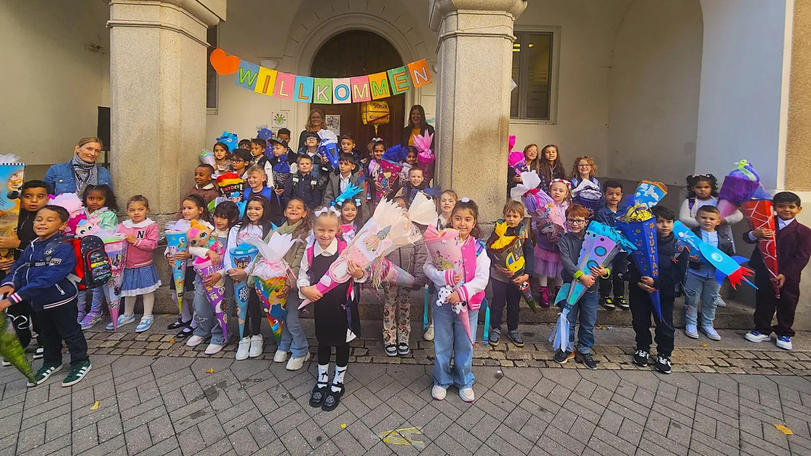 Einschulungsfeier an der Gerhardinger-Schule Weiden (Bild: Maya Ittner)