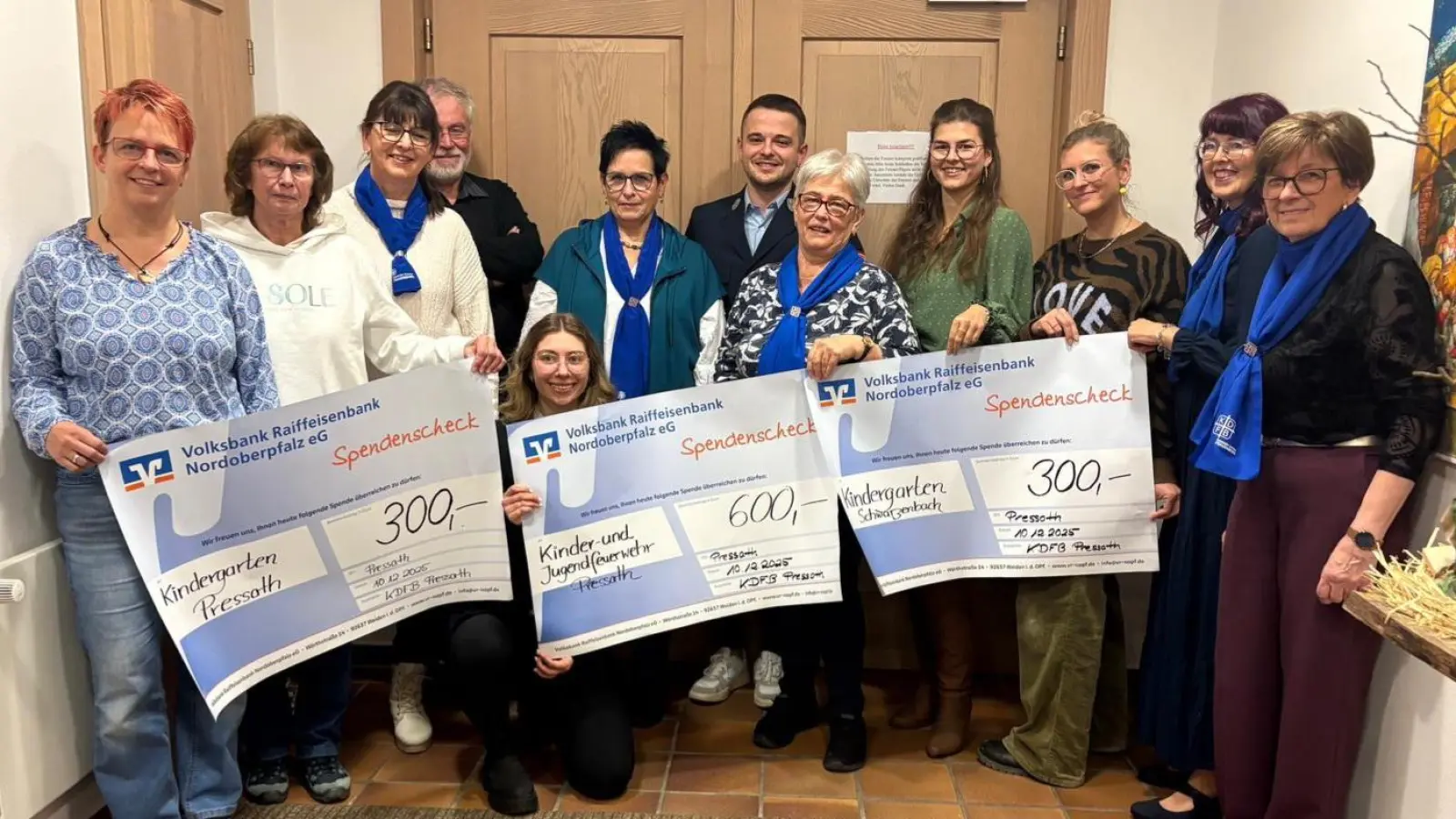 Das große Spendenbild. (Bild: Carola Meier)