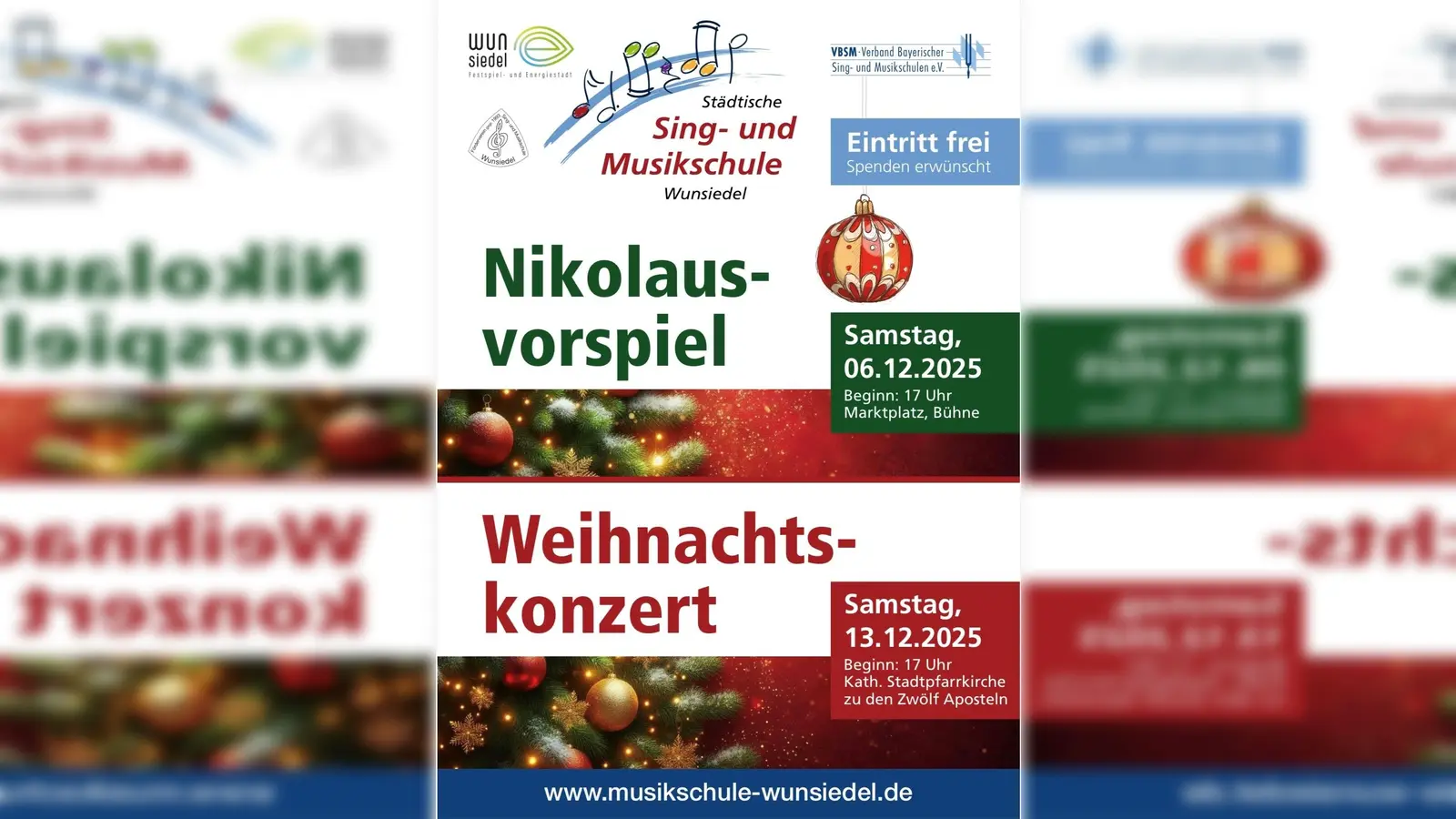 Werbeplakat der Sing- und Musikschule (Bild: Kristina Wiedel)