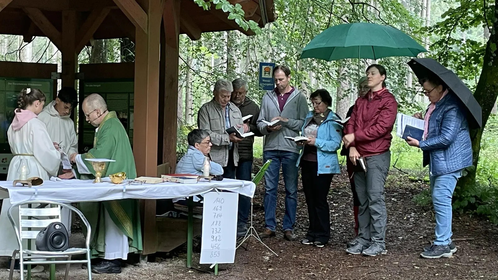 Gelöbniswallfahrt zur Kapelle „Alter Herrgott” in Mähring. (Bild: Robert Müller)