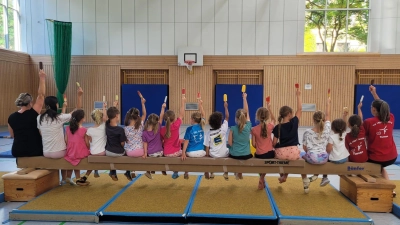 SJR Amberg würdigt das Ehrenamt und bringt eine süße Erfrischung zu den Jugendgruppen. (Foto: Reinhard Weber)