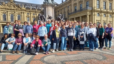 SV Kauerhof Gymnastikdamen in Würzburg (Bild: Ruth Meidenbauer)