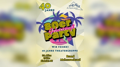 80er Geburtstagsparty der TGB (Bild: Sarah Glowka)