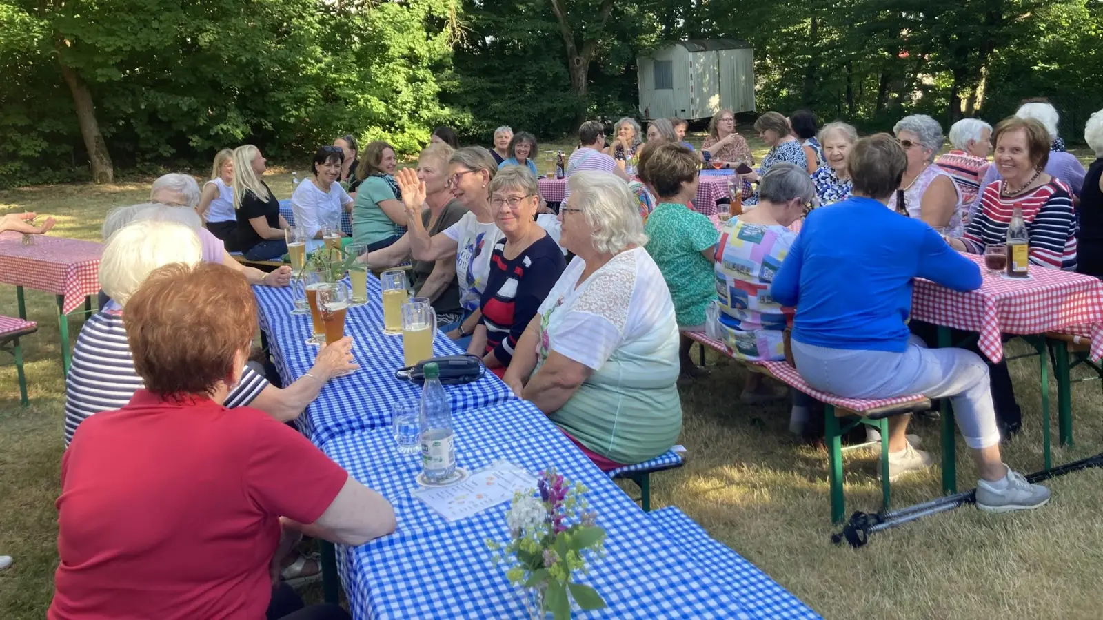 Sommerfest im Garten von St. Markus (Bild: Gaby Narozny)