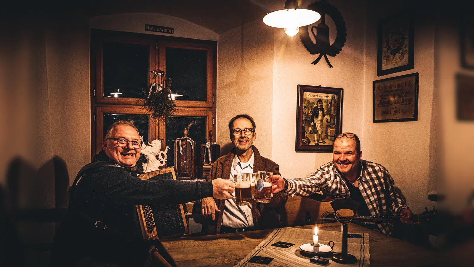 Reinhard Fütterer und Kollegen. (Bild: Sandra Bayreuther)