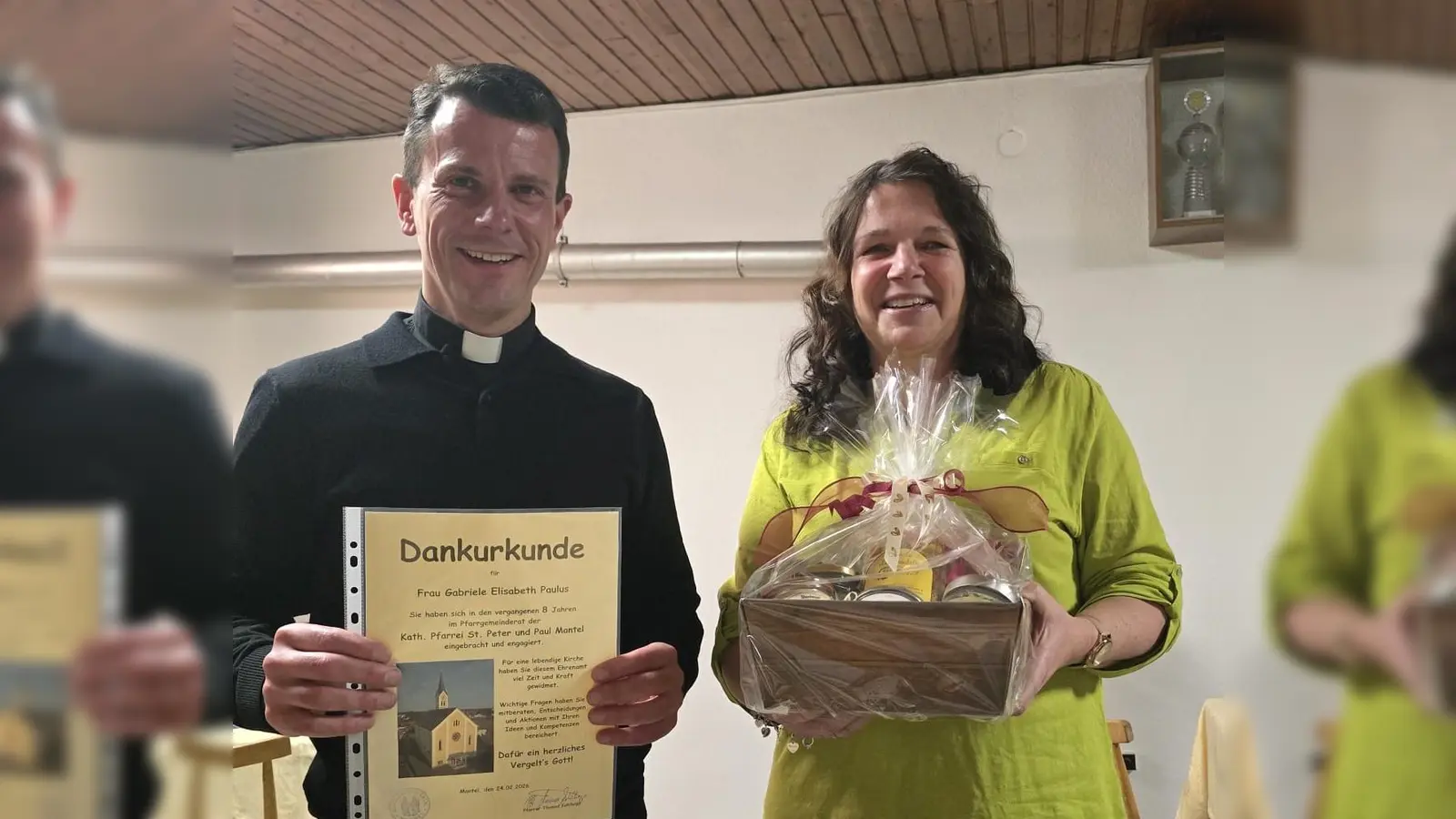 Pfarrgemeinderätin Gabi Paulus wird verabschiedet (Bild: Stefan Heindl)