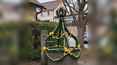 Osterbrunnen. (Bild: Angelika Kreuzer )