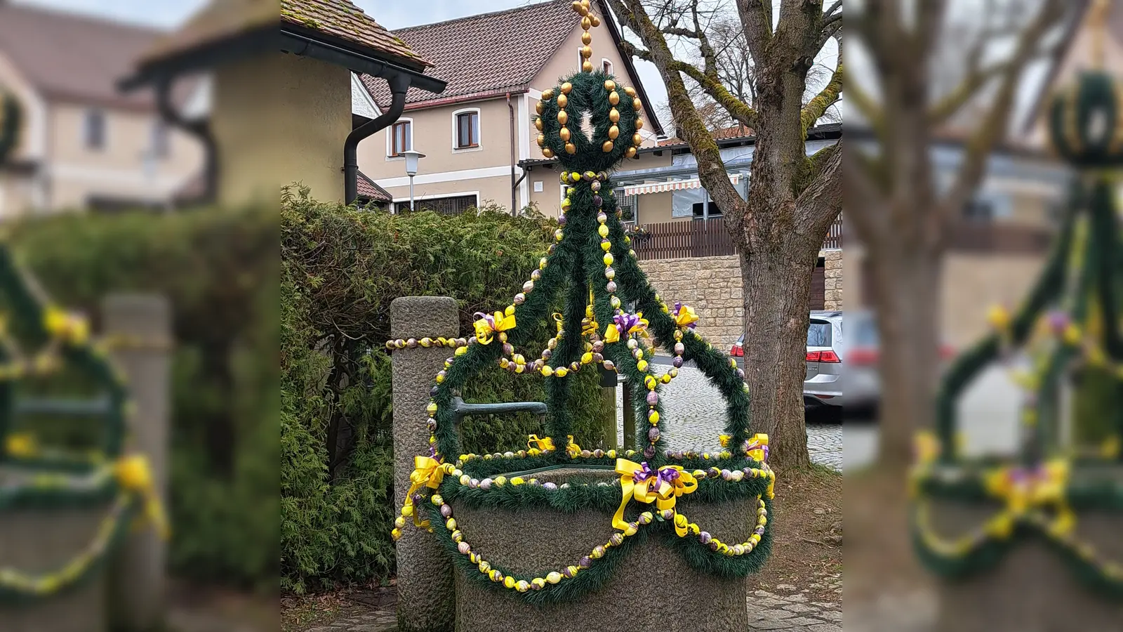 Osterbrunnen. (Bild: Angelika Kreuzer )