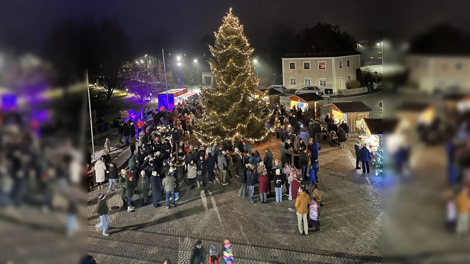Weihnachten am Beckenweiher. (Bild: Julian Kraus)