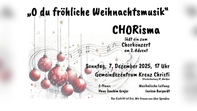 CHORisma lädt ein zum Chorkonzert am 2. Adventsonntag. (Bild: Angelika Lingl)