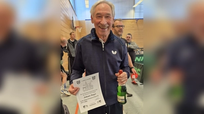 Hans Steger, der Sieger der Bezirkseinzelmeisterschaften der Senioren. (Bild: Gerti Steger)