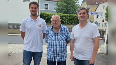 v.l.n.r. Waldemar Widiker; Gerhard Grosser; Norbert Puff. (Bild: Sandro Großmann)