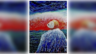 Der junge Luther fleht um einen gnädigen Gott. (Bild: Walter Heiter)