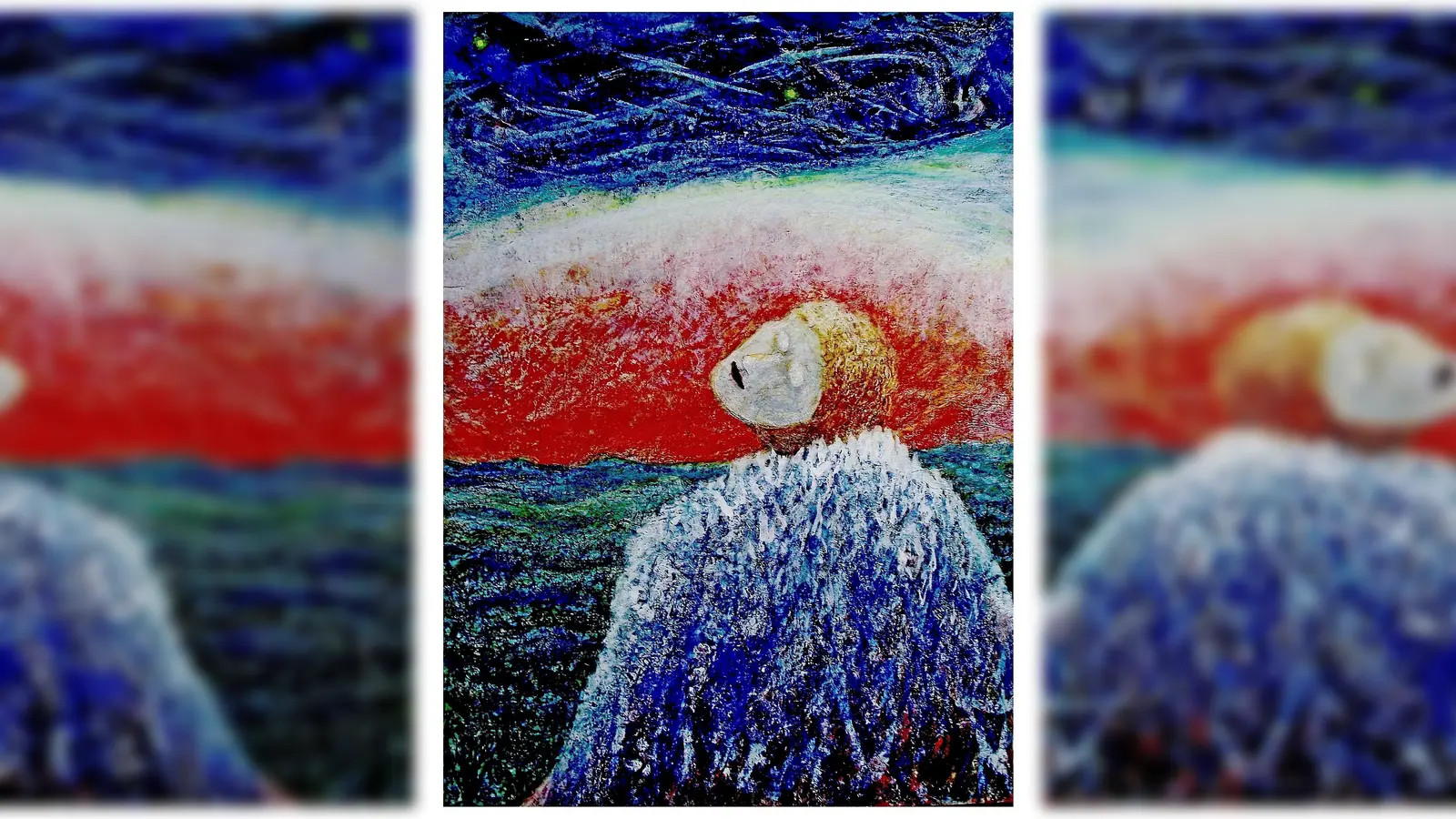 Der junge Luther fleht um einen gnädigen Gott. (Bild: Walter Heiter)