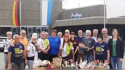 Gut zu Fuß waren die Grafenwöhrer Wanderfreunde beim Volkswandertag in Schwarzenbach an der Saale. (Bild: Alfons Dobmann)