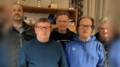 Von links: Hans Pirner, Günther Späth, Bernhard Schleich, Martin Dotzler und Wolfgang Burger (Bild: Bernhard Schleich)