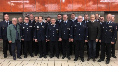 Herbst-Dienstversammlung der Feuerwehren im Landkreis Tirschenreuth (Bild: Werner Robl)