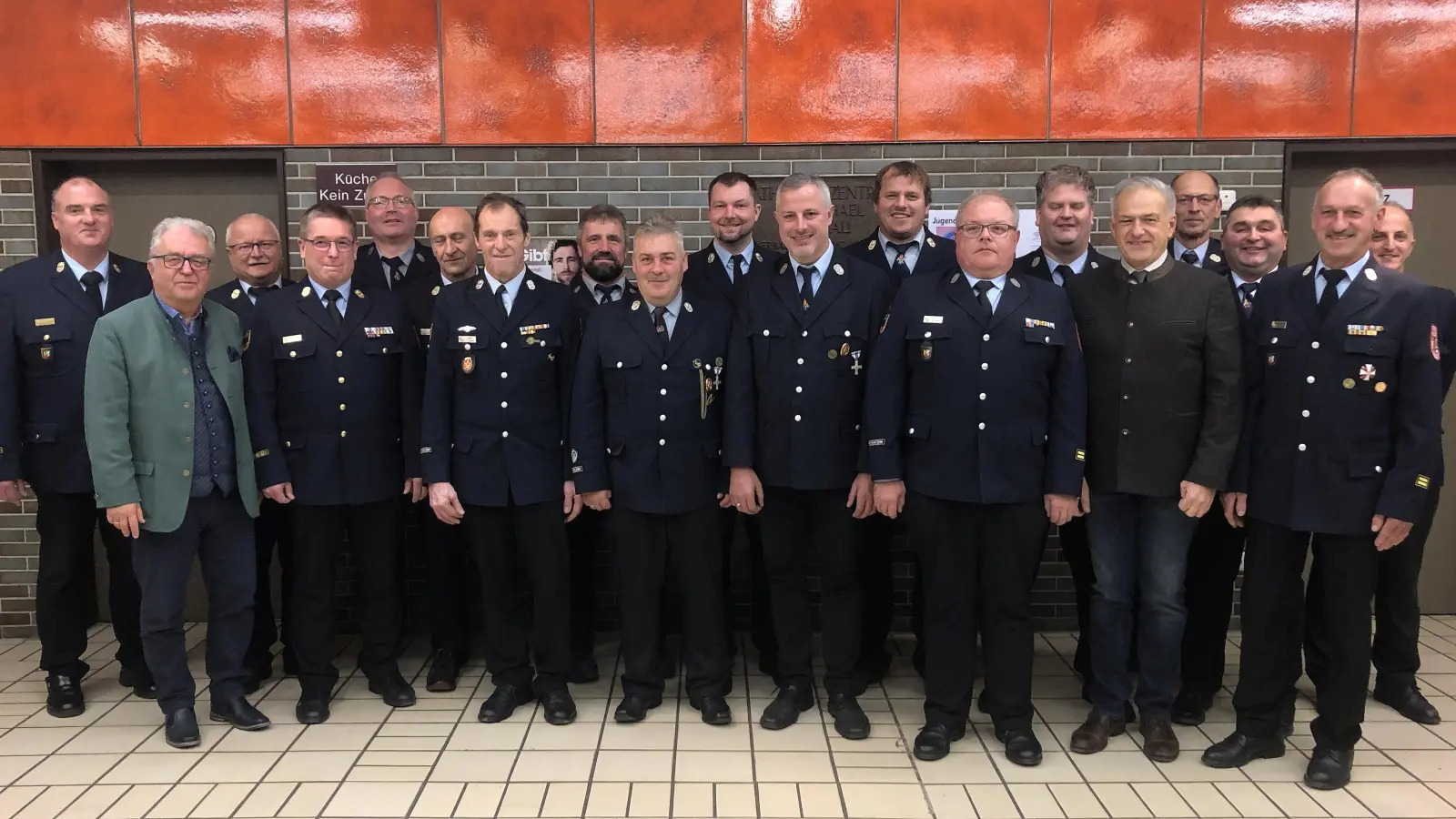 Herbst-Dienstversammlung der Feuerwehren im Landkreis Tirschenreuth (Bild: Werner Robl)