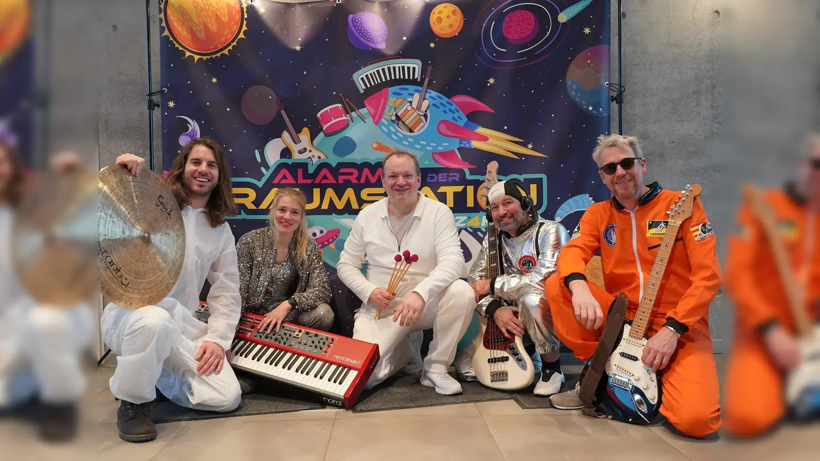 Das Ensemble „Alarm auf der Raumstation“ ist Teil des Kinderprogramms beim Festival „Jazzarise“ in Amberg. (Bild: Daniela Drechsler-Dorst)