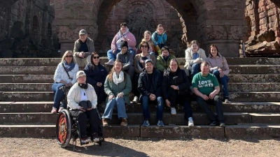 Besuch des Kyffhäuser Denkmals. (Bild: Kathrin Krieger)
