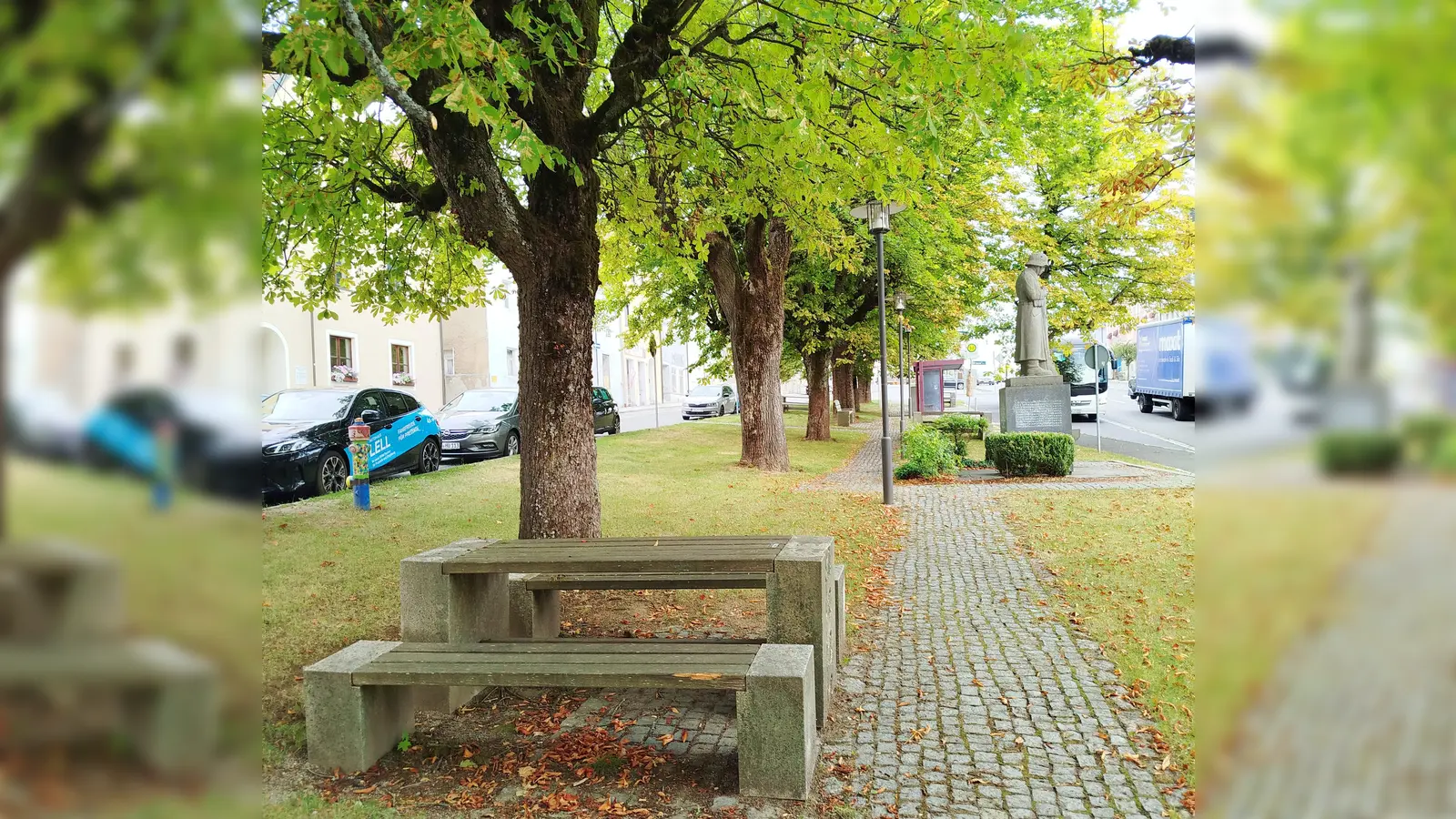 Bild zu „Bierchen im Grünen“. (Bild: Jochen Neumann)