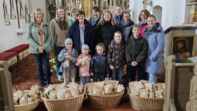 Die Helferinnen und Helfer der KLB Schwarzenbach (Bild: Marion Mark)