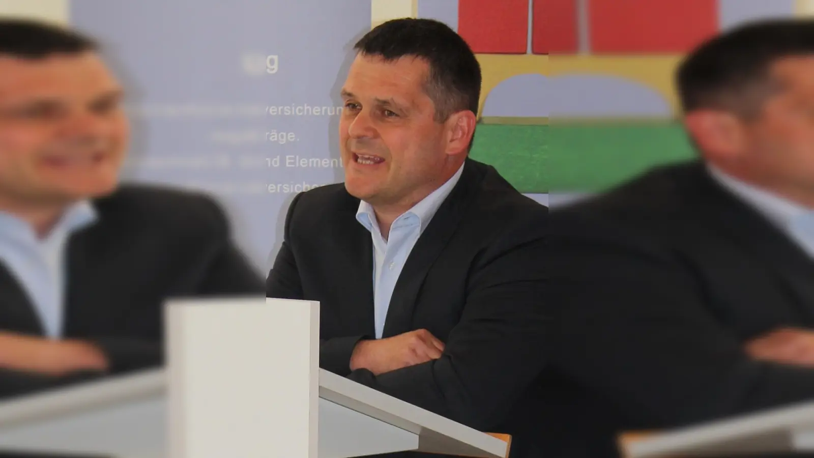 KAB-Diözesansekretär Markus gibt wissenwerte Informationen (Bild: Gisela Kuhbandner)