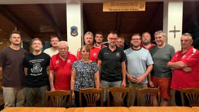 Vereinsführung der SpVgg Pirk, Abteilung Fußball. (Bild: Josef Schiesl)