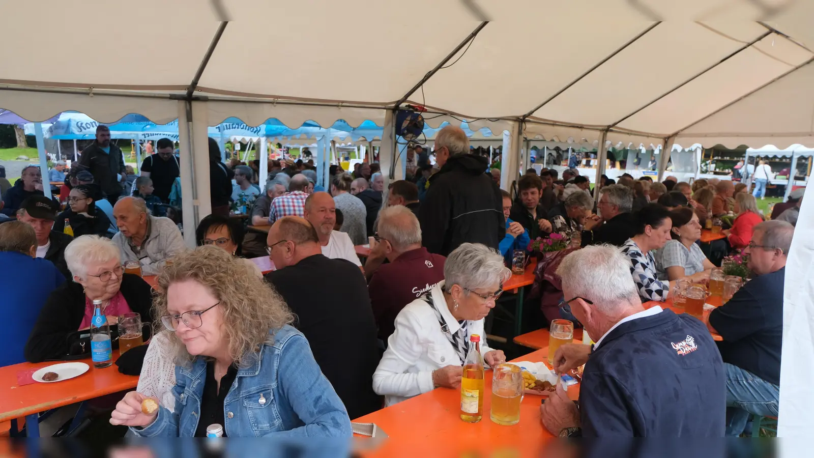 Essen, trinken, gute Unterhaltung für Jung und Alt und weitere Attraktionen bietet das Bürgerfest am Samstag, 25. Juli ab 15 Uhr in der „Mühlpaint“. (Archivbild: Fred Lehner)