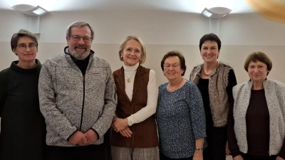 Rosenberg Stephanie, Pfarrer Markus Ertl, Gerti Loelgen, Marianne Riedl, Rita Kleierl, Heidi Schwendner (Bild: Stefanie Rosenberg)