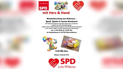 Kinderfasching Luhe Flyer.  (Bild: Julia Bayer)