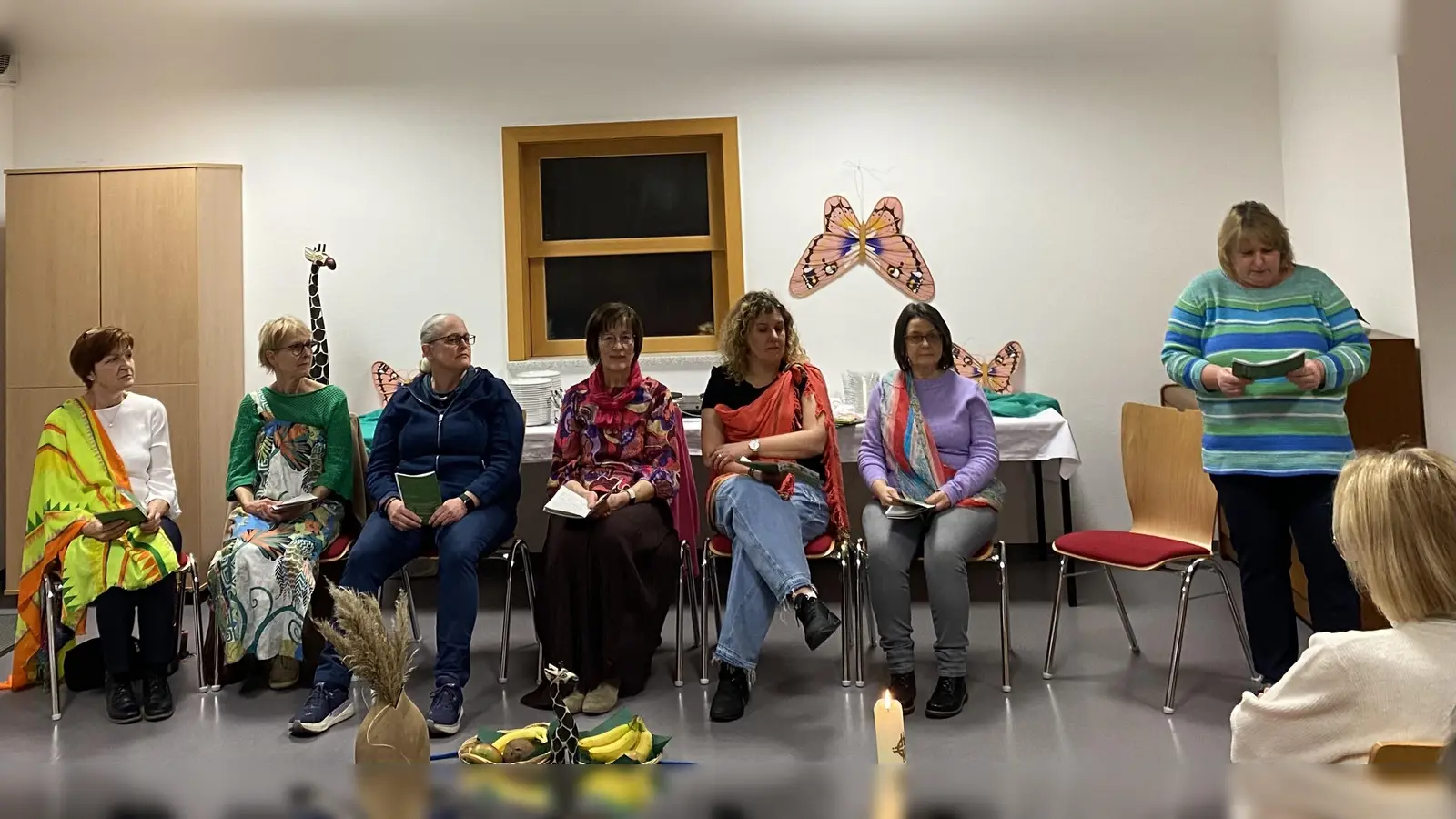 Frauen des Kath. Frauenbund Wernberg und Oberköblitz, mit der evangelischen Gemeinschaft Wernberg-Köblitz. (Bild: Stefanie Rosenberg)