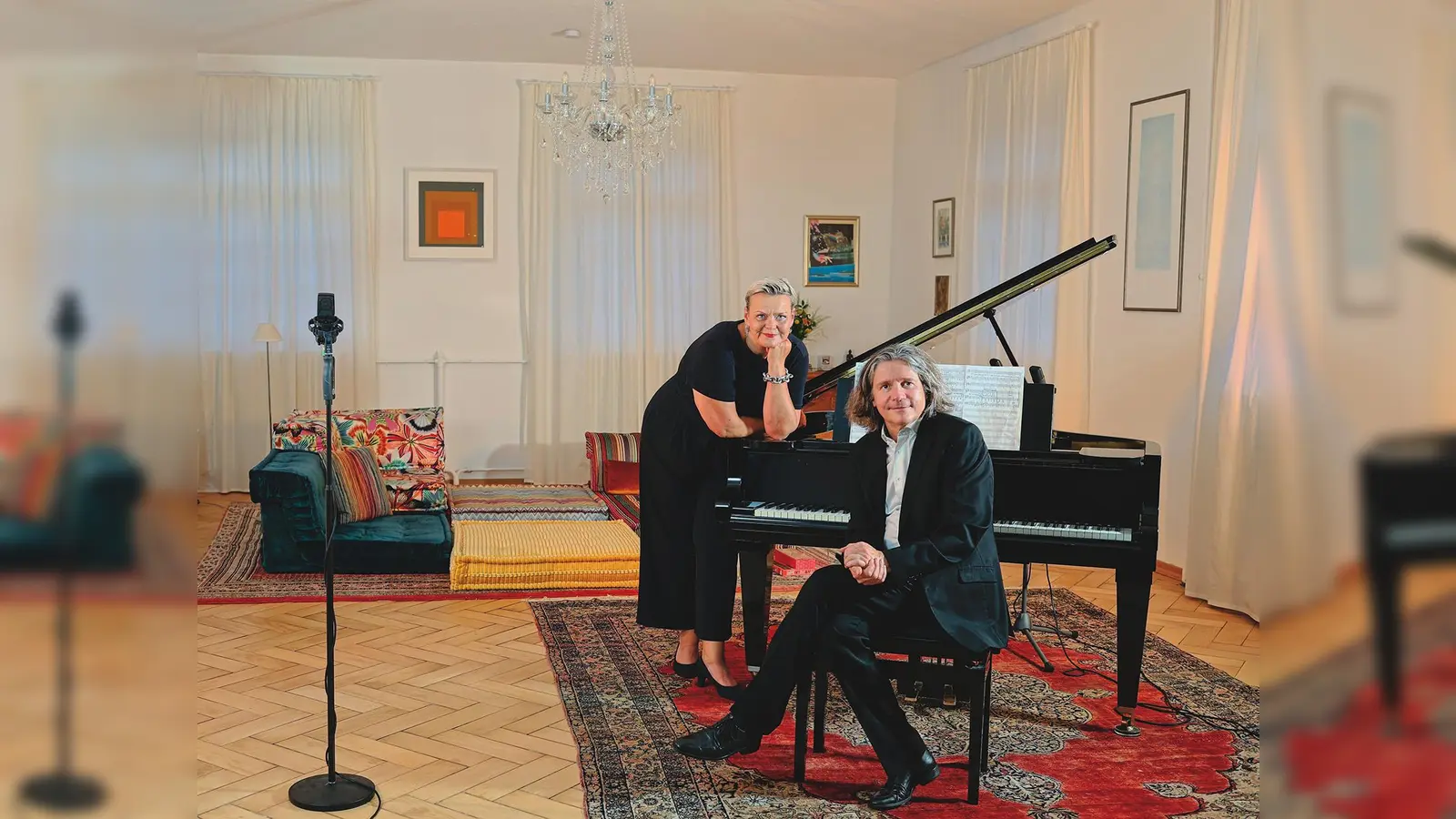 Anja Killermann und Toby Mayerl gestalten das Kulinarik-und-Kultur-Event im Bootshaus Amberg. (Bild: exb)