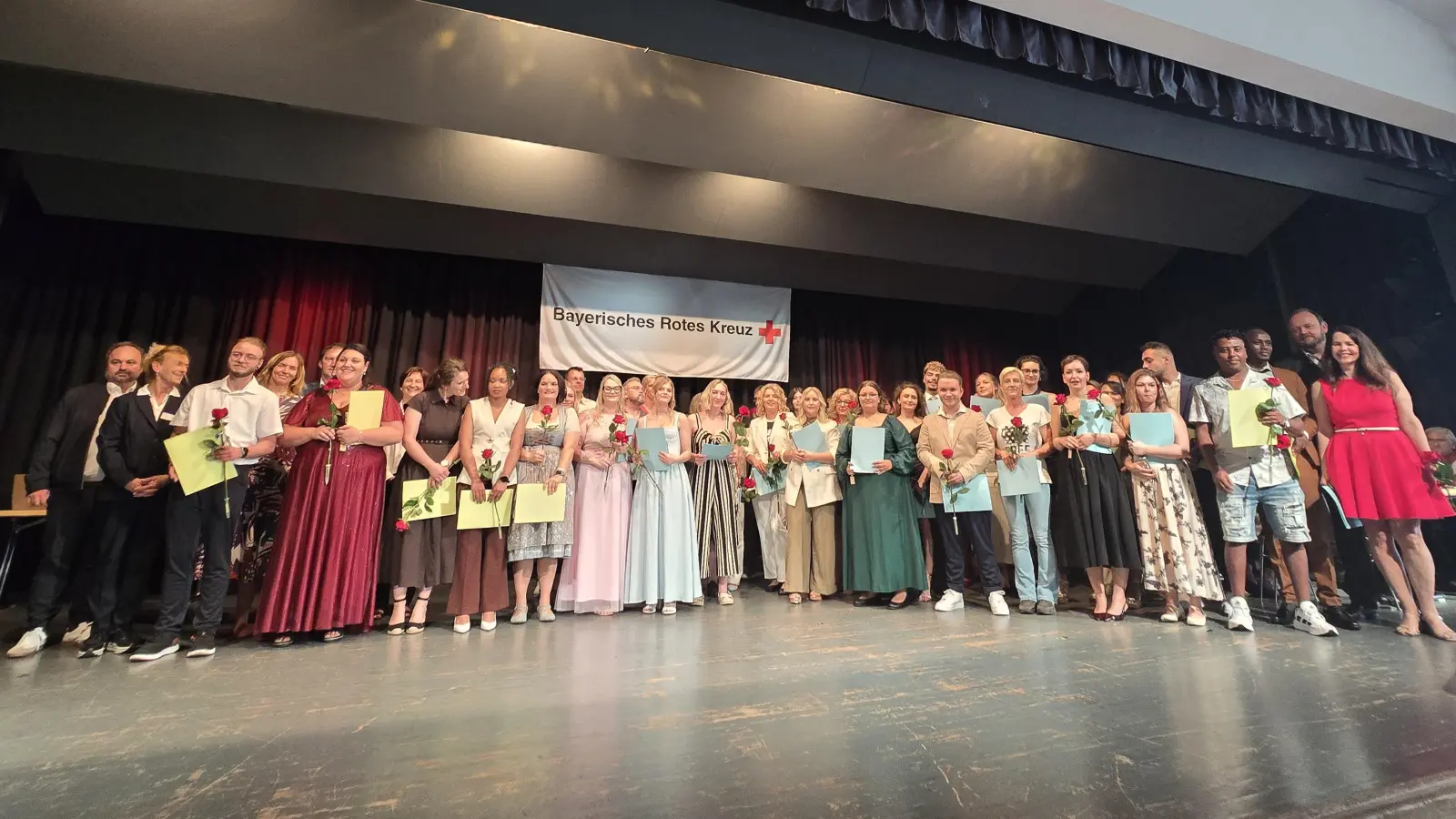 Abschlussfeier der BRK Berufsfachschulen für Pflege und Altenpflegehilfe am 31.07.2026 (Bild: Liliia Radziievska)