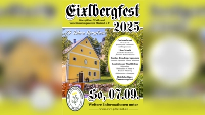 Eixlbergfest-Plakat (Bild: Sebastian Most/OWV Pfreimd)
