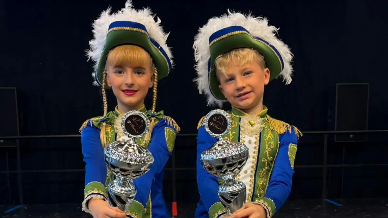 Tanzpaar Victoria Brunner und Lennox Schulze vom TuS 1892 Mitterteich (Bild: Sandra Panitzek)