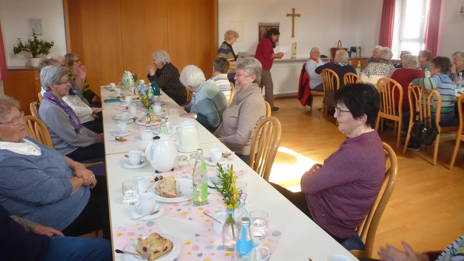 Der Nachmittagstreff vereinte evangelische und katholische Christen aus Kaltenbrunn, Thansüß und Freihung. (Bild: Siegfried Bock)