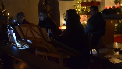 Die Schönseer Moila bereiteten den Zuhörern eine besinnliche Stunde. (Bild: Ulrike Wagner)