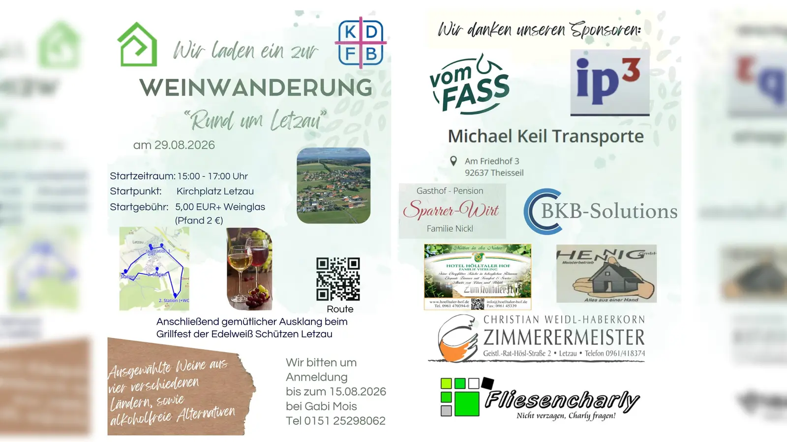 Weinwanderung Rund um Letzau (Bild: Kathrin Forster)