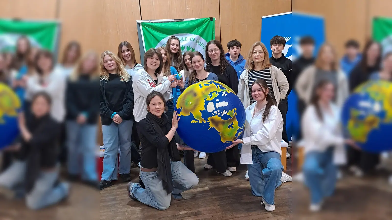 Preisverleihung Umweltschule. (Bild: Veronika Frenzel)